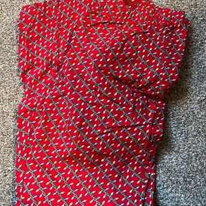 Vineyard Vines Festive Red Pants